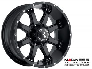 Jeep Custom Wheels (1) - Raceline - 991B - 17"x9" - Assault Black